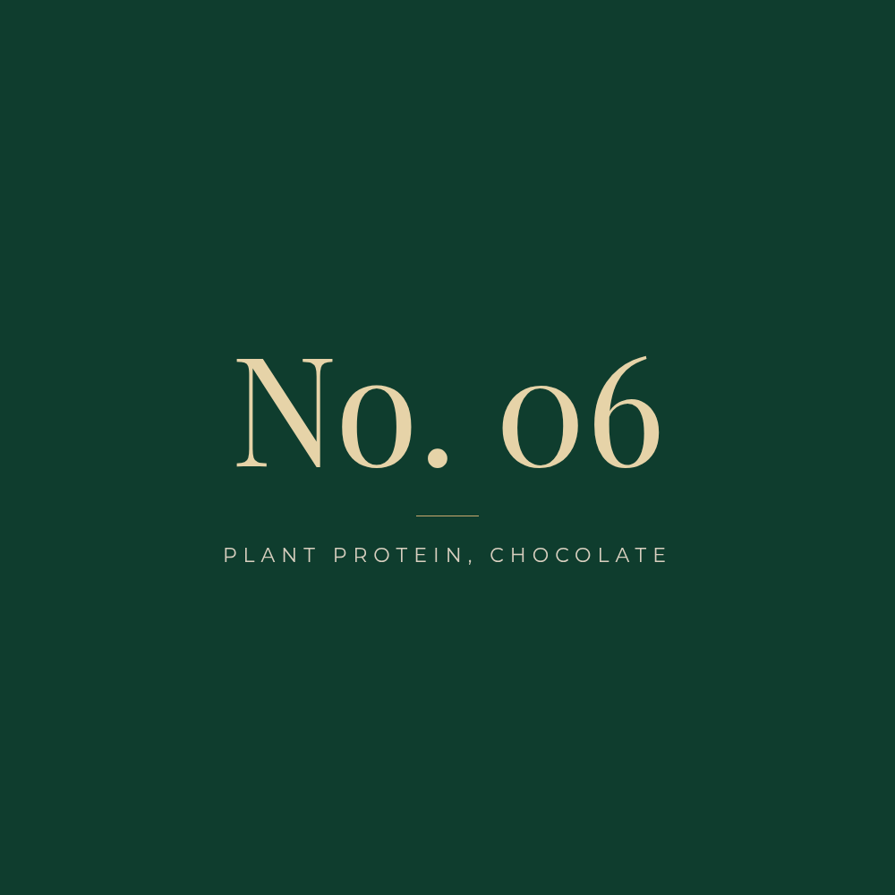 No. 06 Plant Protein, Chocolate placeholder (Productifi product photo to come)