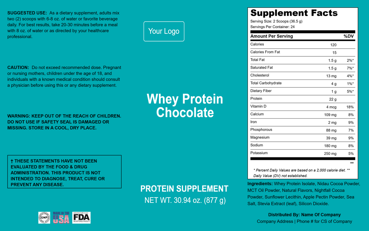 No. 07 Whey Protein, Chocolate