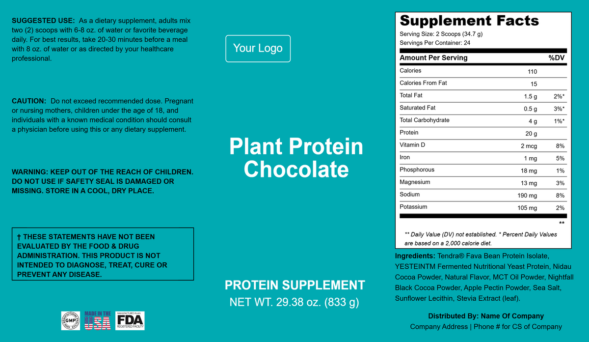 No. 06 Plant Protein, Chocolate