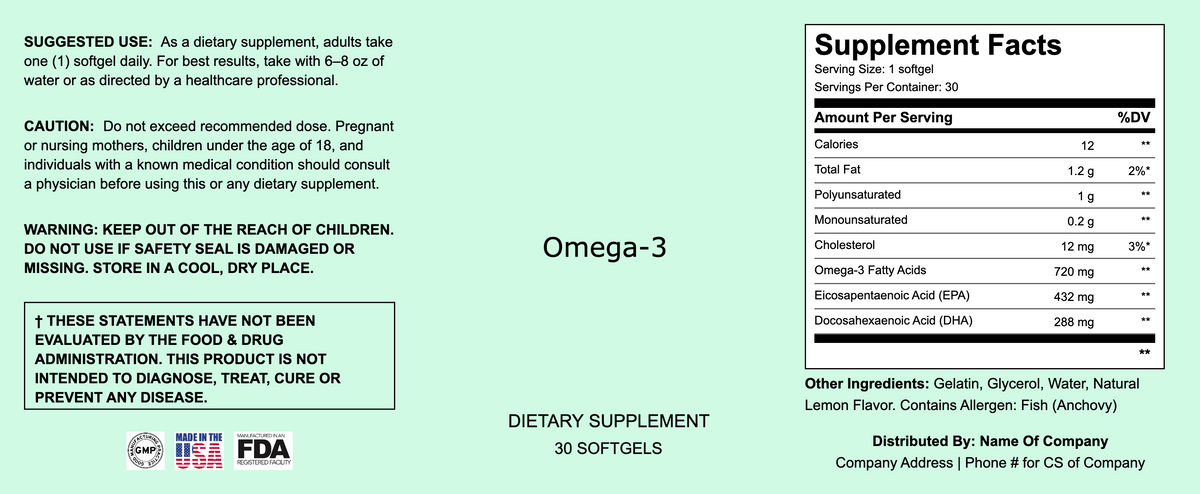 No. 08 Omega-3